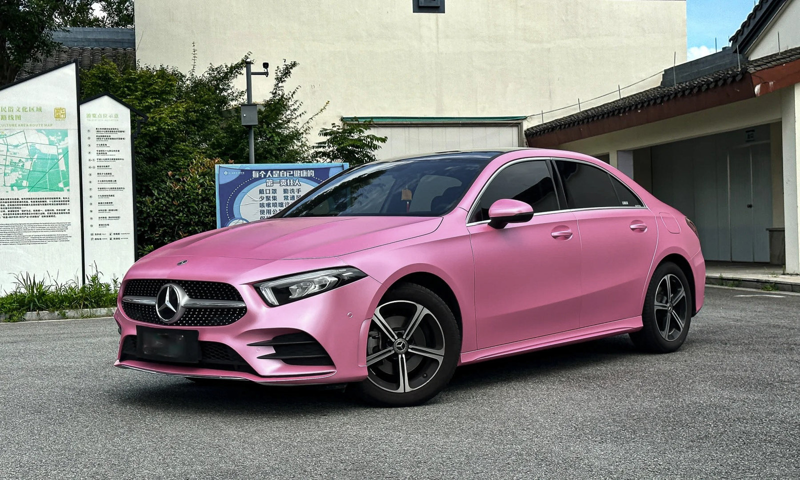 Milliotone Satin Metallic Light Pink Premium Vinyl DIY Custom Car Wrap