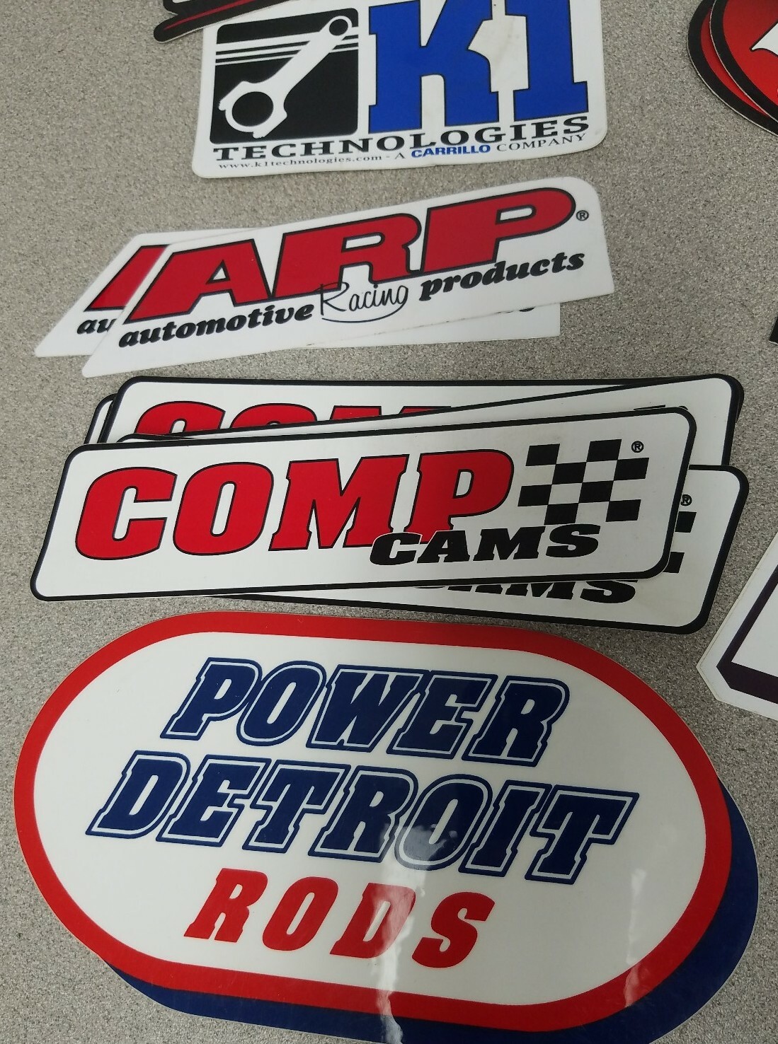 LOT of 3 small HOT ROD RACING MOTORCYCLE DECALS STICKERS You pick U pick