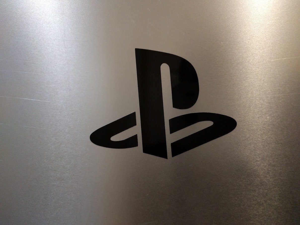 4 Pack V2 Playstation PS Vinyl Decal Sticker Gloss Black 2″ x 1.5″ (5cm x 4cm)