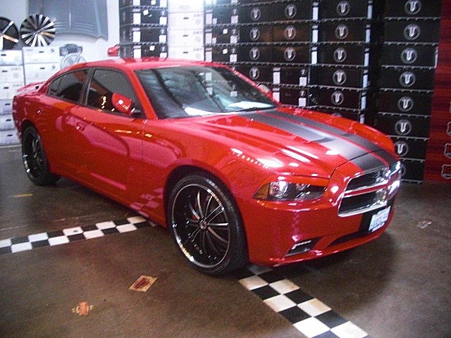 FOR 11 to 14 Dodge Charger 10″ Racing Stripe Graphic Color Decal Sticker 36 FEET