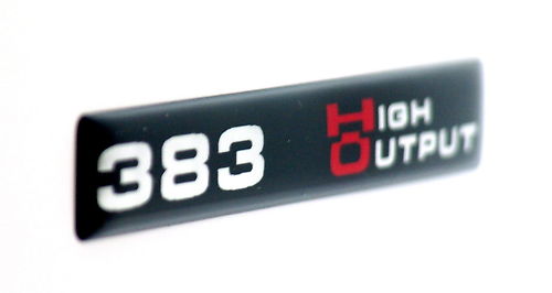 (HO) 383 High Output Emblem (B) Standard SATIN