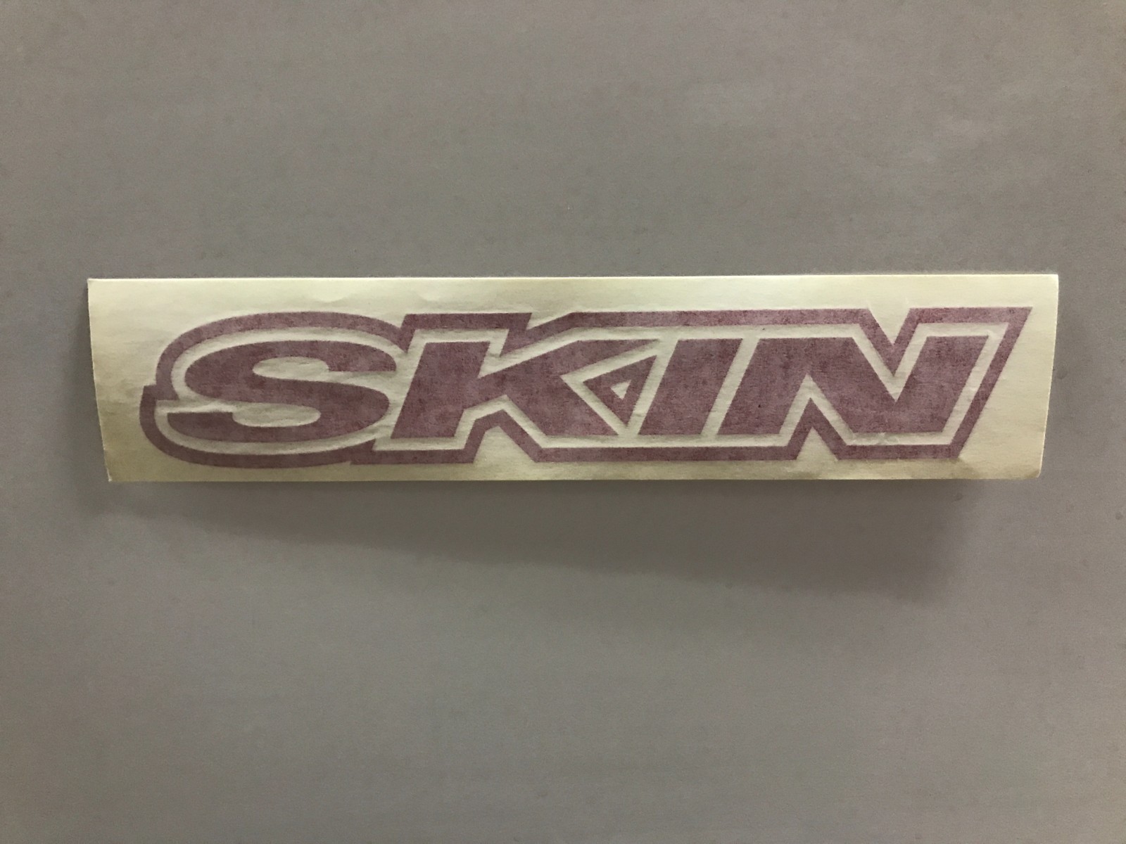 Skin Industries Decal Stickers (12 1/2″ x 2″) Color – Various.