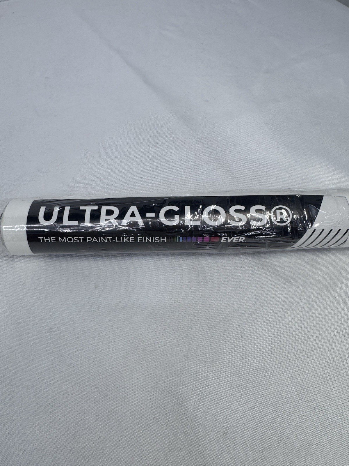 🔥 VViViD+ Ultra Gloss Premium Vinyl Car Wrap Film 1ft x 5ft, Gloss White