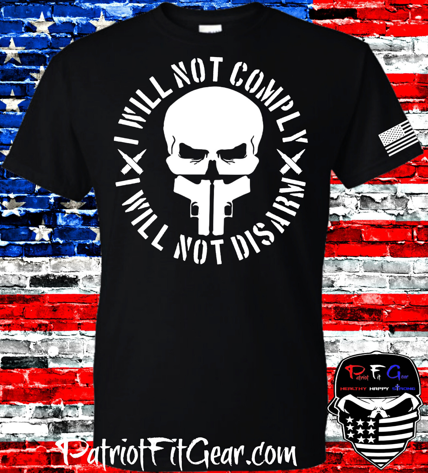 I Will Not Comply,Gun Rights,Molon Labe,We The People,2A,Custom Vinyl Decal
