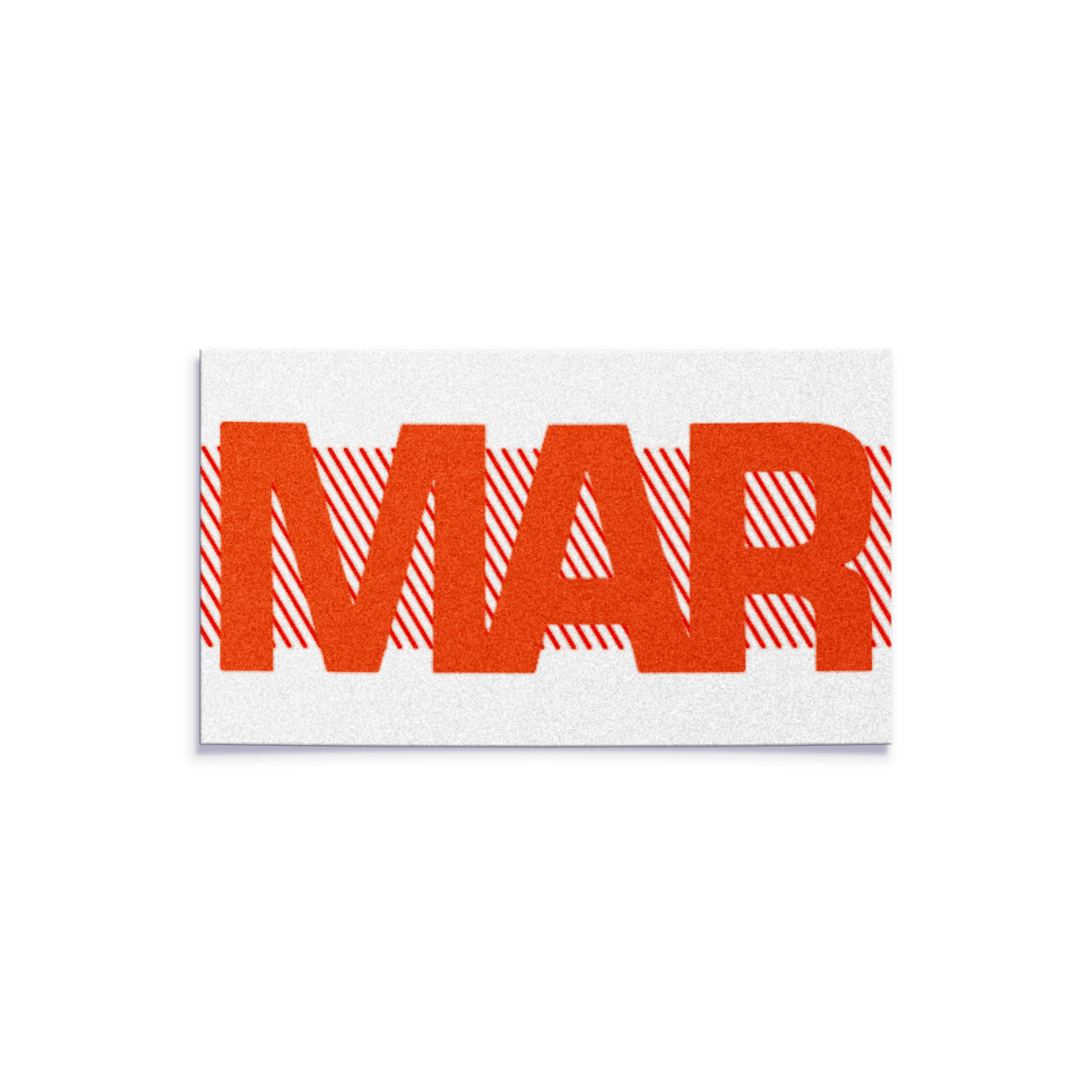 MARCH – California License Plate RED Month Sticker – DMV Registration YOM Tag