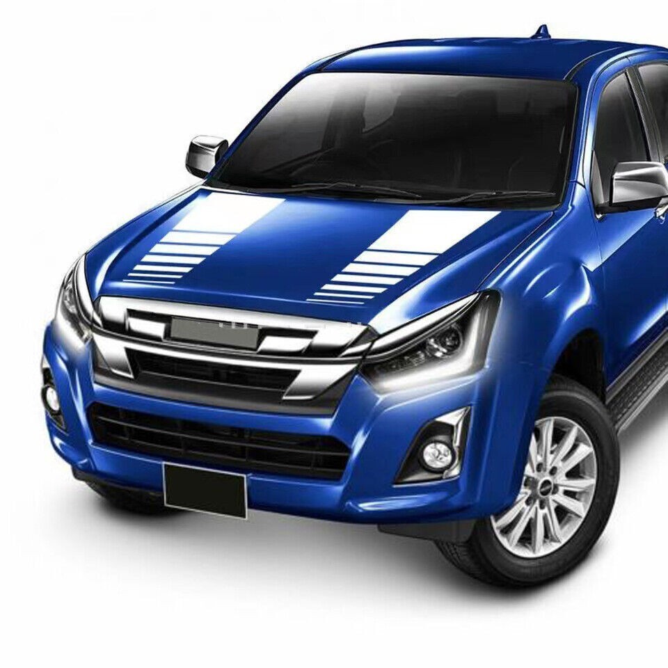 Racing Hood Stripes Decal Vinyl Stickers for Car SUV Truck Universal Fit