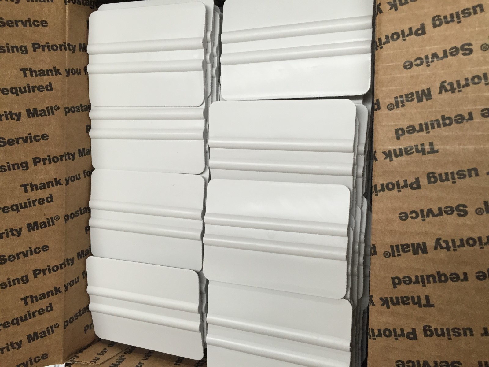 250 Pack Vinyl Decal Squeegee Applicator Tool Windows Tint Graphics 4″