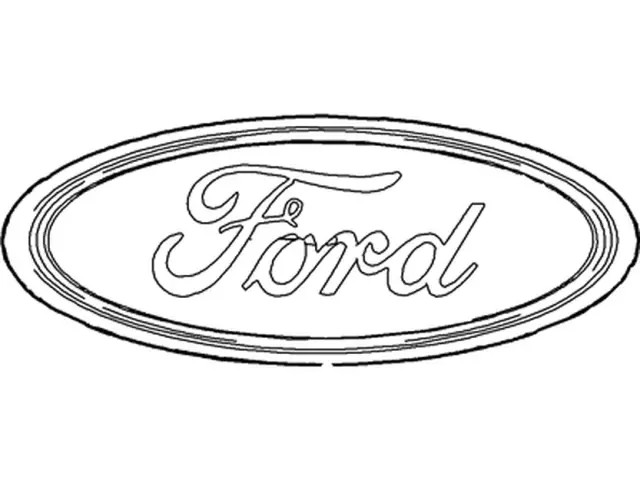 Genuine Ford Deck Lid Emblem F85Z-1542528-C