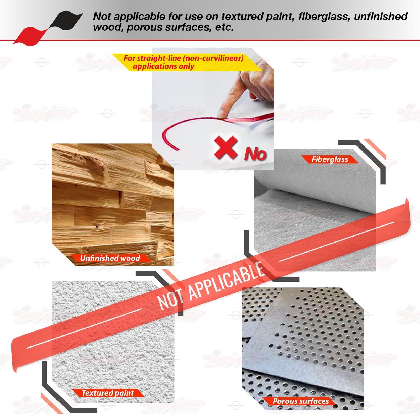 3M REFLECTIVE Conspicuity Adhesive Roll Decal Tapes Stickers Various Color Sizes