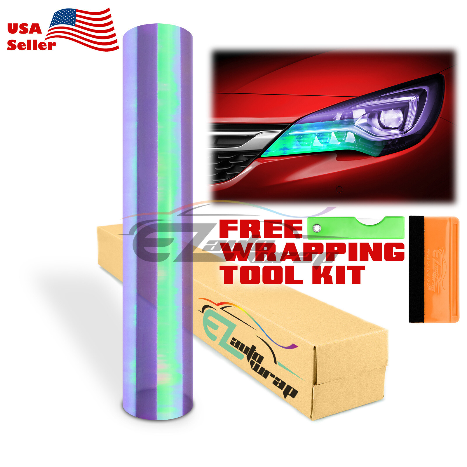 Headlight Neo Chrome Tint Purple Chameleon Taillight Film Fog Light Protect