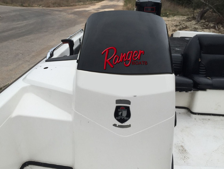 Ranger Boats Fishing Boat Pontoon Sticker Decal Graphic (2 pc) Color, Size