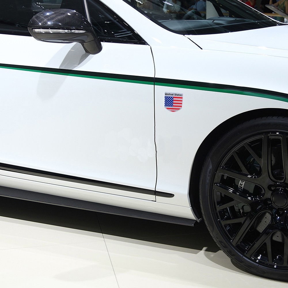 US USA Flag Logo Sticker American Emblem Metal Badge Decal Car Accessories 5*5cm
