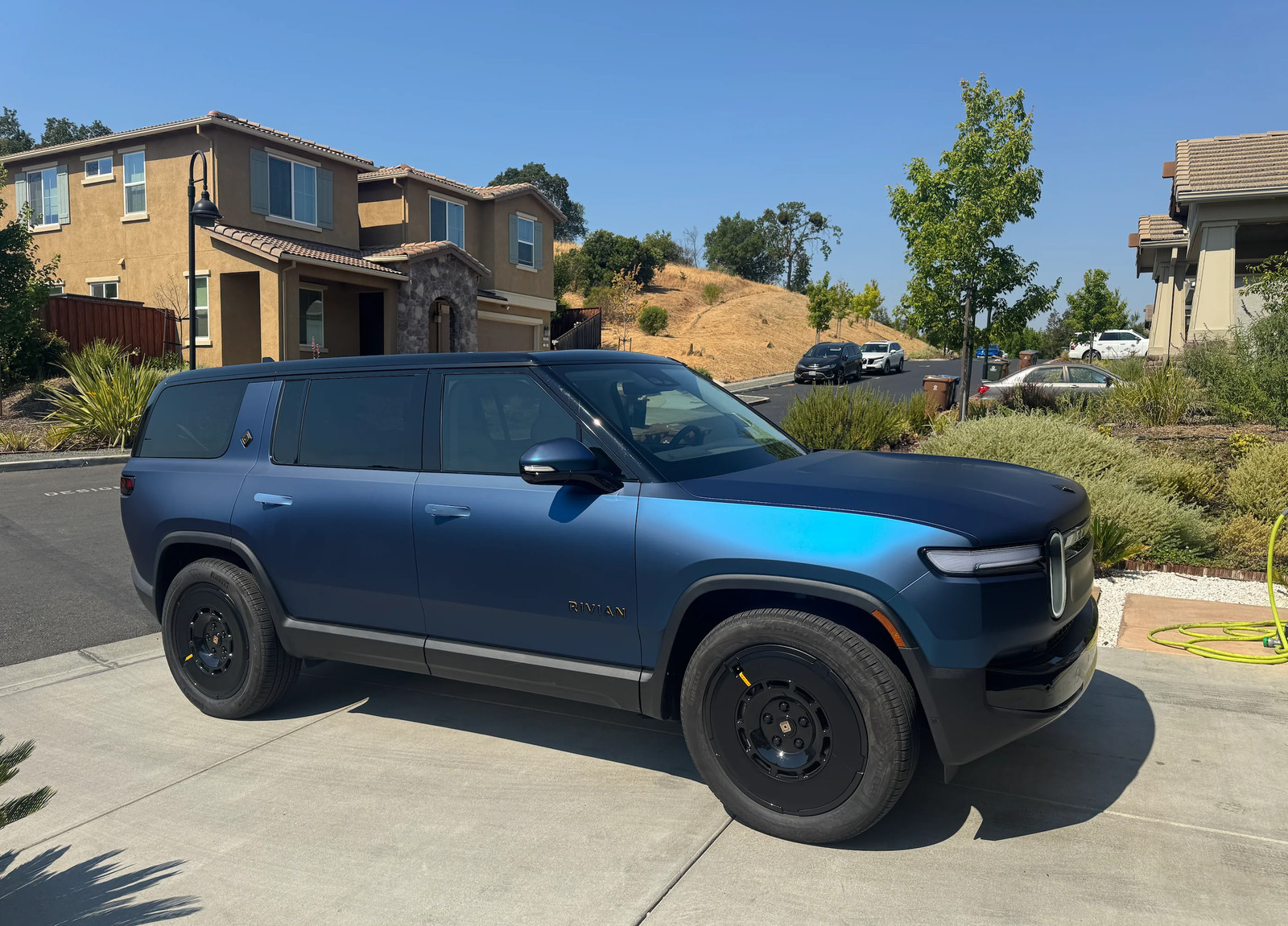 Matte Magic Flame Dark Blue Color PPF