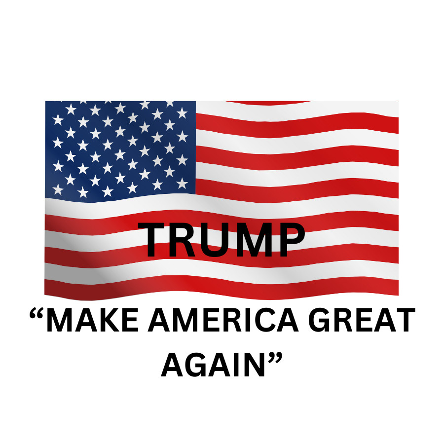 Donald Trump Make America Great Again Bumper Sticker Decal Car Truck Window Flag