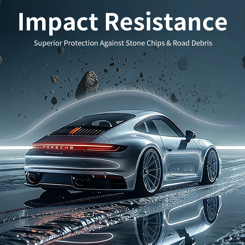 7.5mil TPU PPF Clear Gloss Paint Protection Film Invisible Scratches Shield Bra