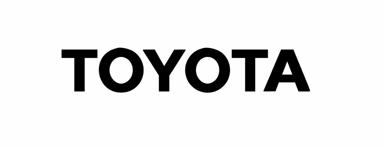 2x Toyota Logo Vinyl Sticker Decal 4″ 6″ 8″ 12″ 16″ 20″ 23″