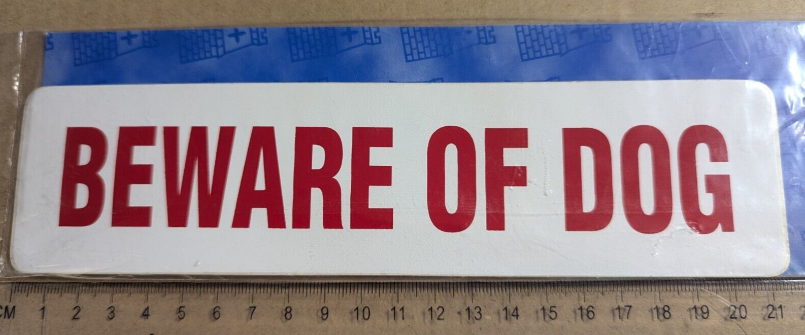 Danger Beware Of Dog Emblem Car Vinyl Bumper Sticker Decal Gate Property Warning