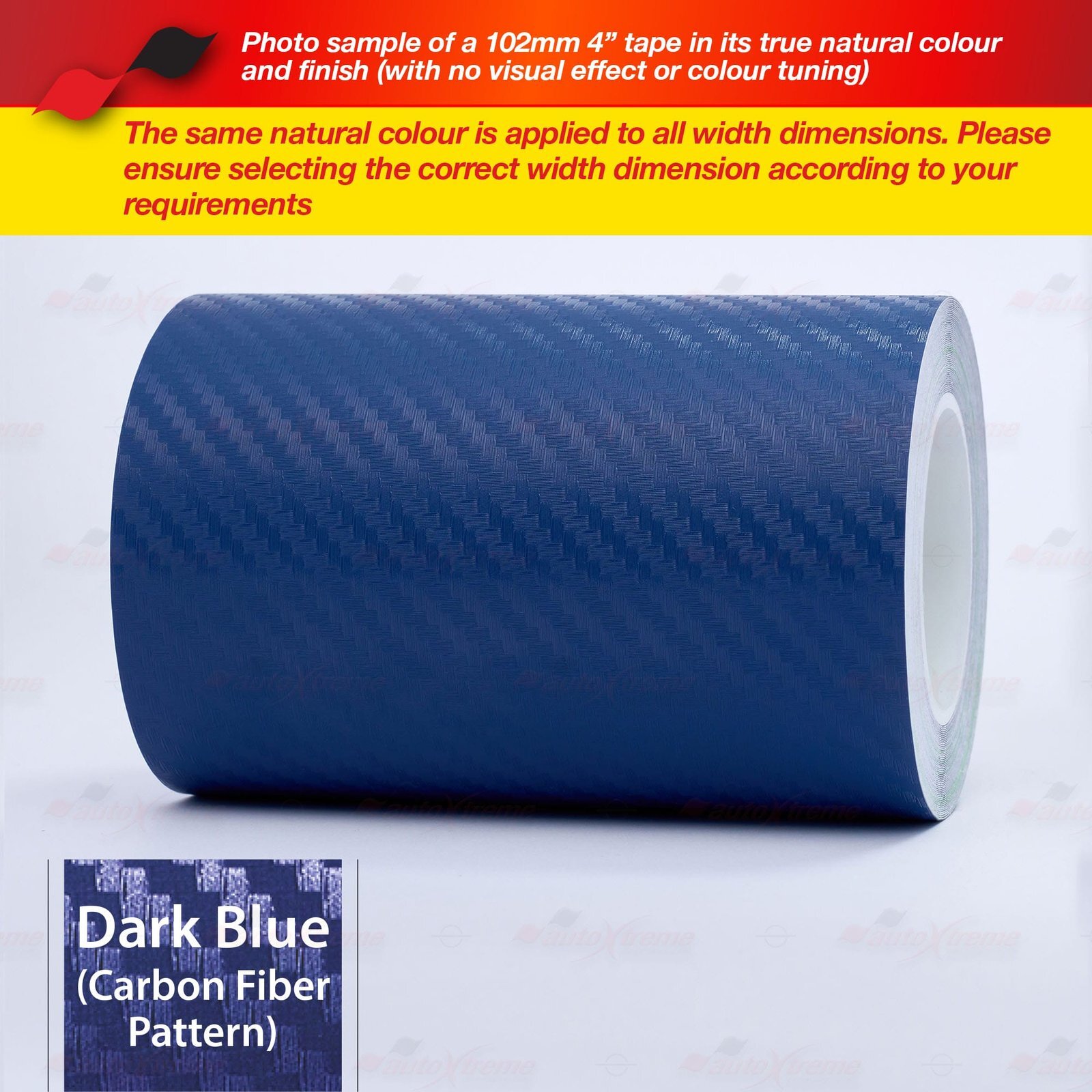CARBON FIBER DARK BLUE Pin Stripe PinStriping Adhesive Tape Vinyl Car STICKER