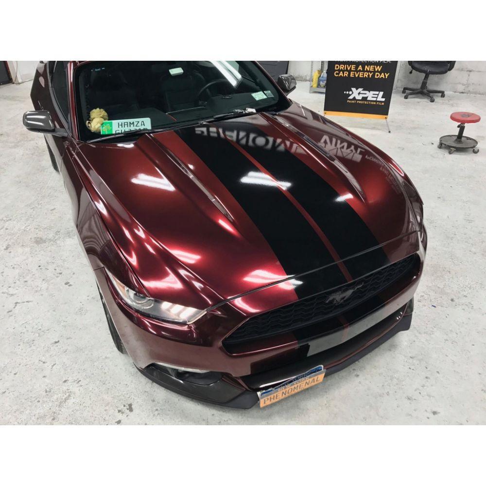 KPMF K75400 Gloss Red / Black Iridescent Vinyl Car Wrap Film | K75408