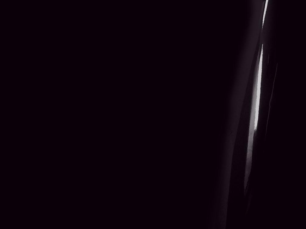 Gloss Black Vinyl Car Wrap 5ft x 3ft BubbleFree Thick Film Roll