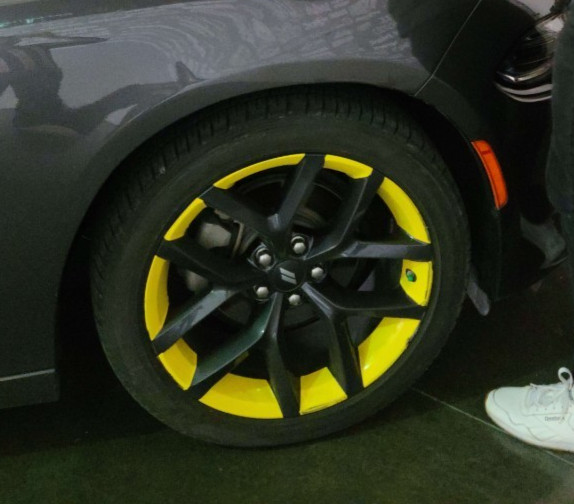 2015-2023 Dodge Charger Stock Wheel Skin Overlay