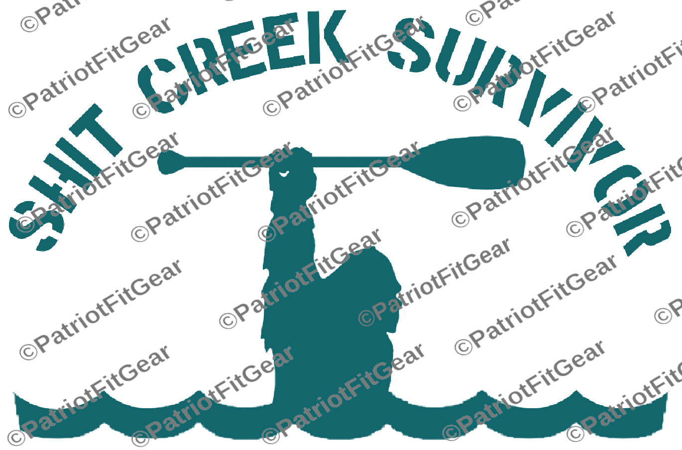 Bigfoot,Sh*t Creek Survivor,Kayaking,Canoeing,Camping,Hiking,Custom Vinyl Decal