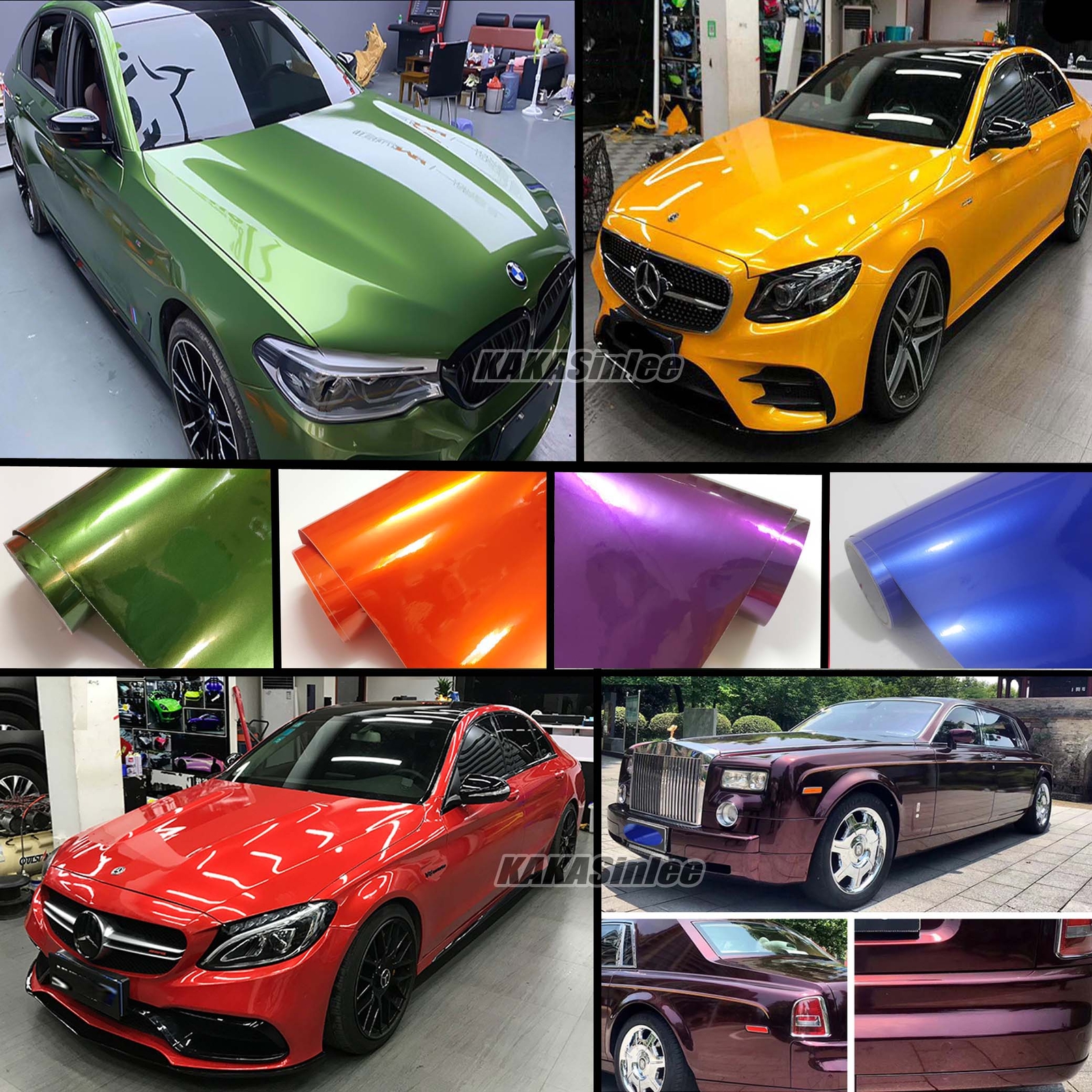 Air Release Pearl Glossy Chameleon Sparkle Satin Metal Vinyl Wrap Car Sticker US