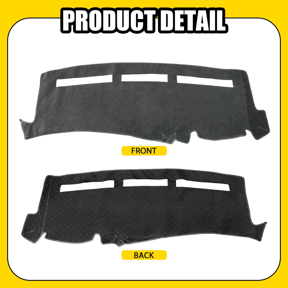 for Chevrolet Tahoe Suburban Yukon 00-06 Dash Mat Cover Pad Gray Dashboard 1-5X