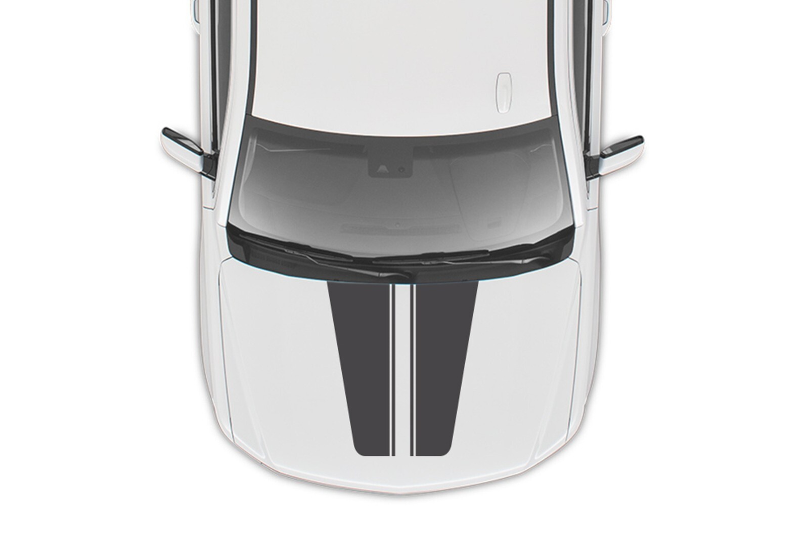 Hood Decal for Chevrolet Tahoe Double stripes Graphic Sticker Vinyl 2015 – 2023
