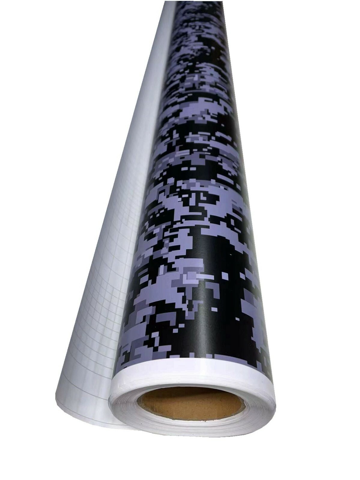 ( 1FT x 5FT ) DIGITAL BLACK GRAY Camouflage Vinyl Car Wrap Film