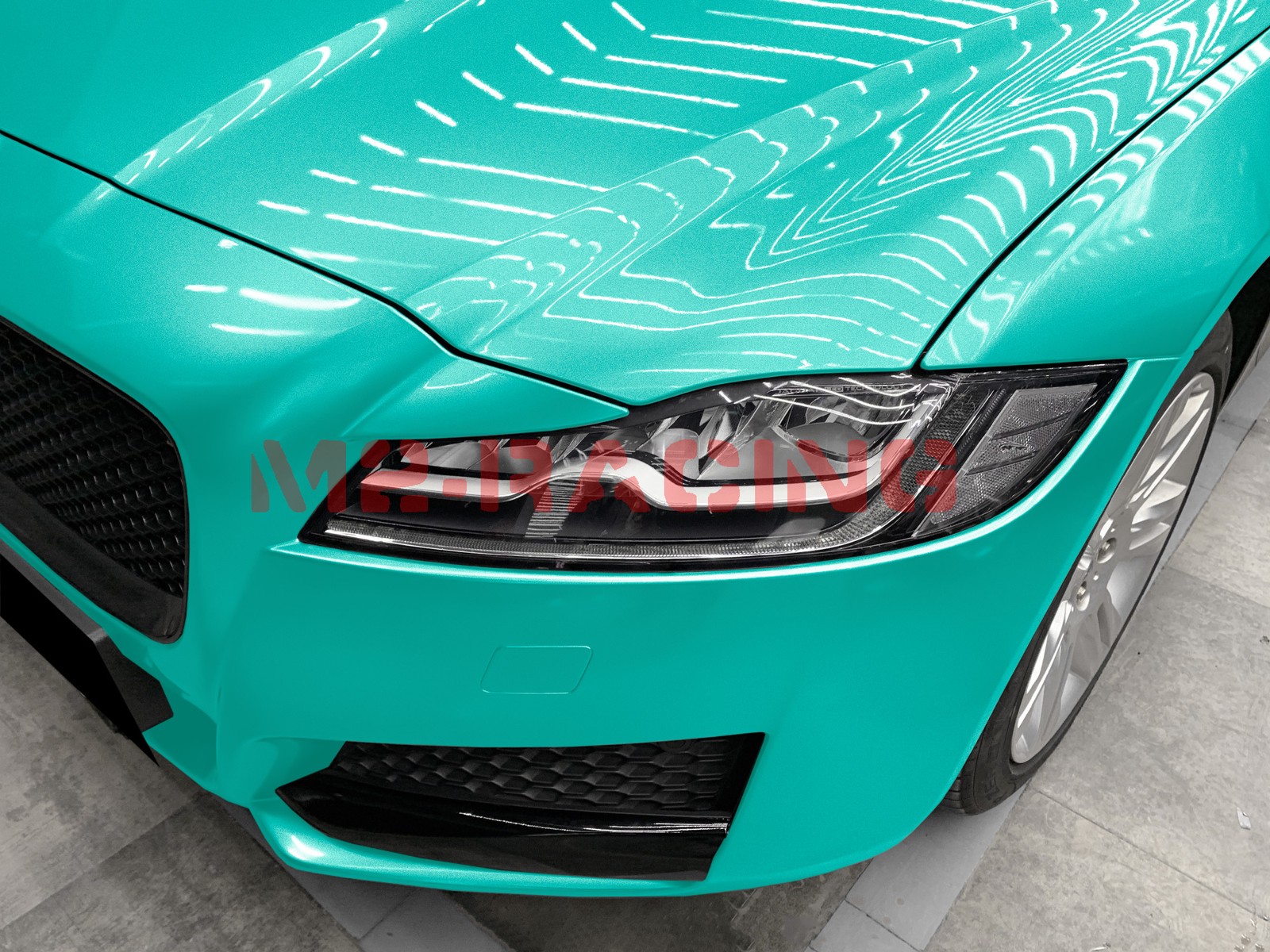 ESSMO PET Super Gloss Metallic Teal Car Vehicle Vinyl Wrap Decal Sticker Paint