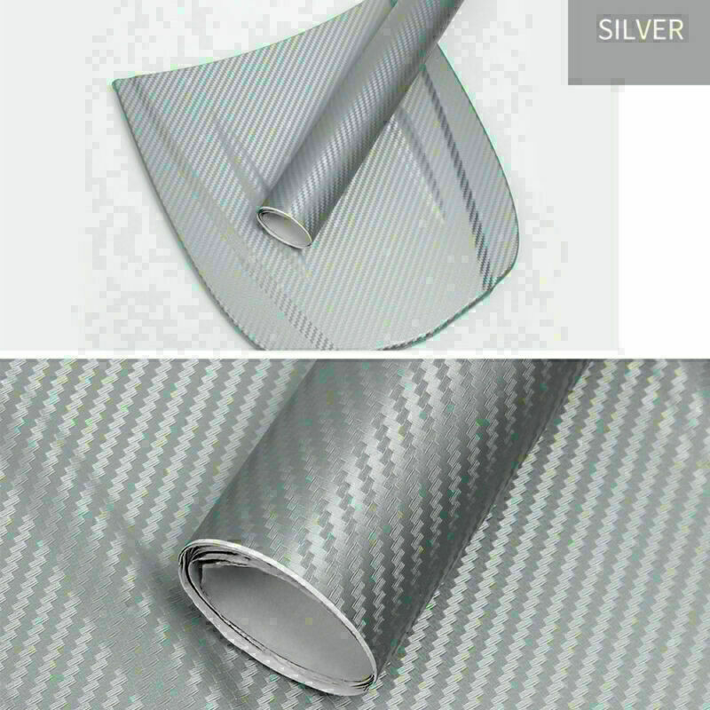 4D Waterproof DIY Matte Carbon Fiber Vinyl Film Wrap Sticker Decal 152cm Fashion