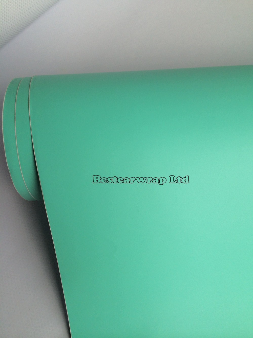 Full Roll 100FT x 5FT Matte Flat Vinyl Wrap Car Sticker Self-adhesive Mint Green