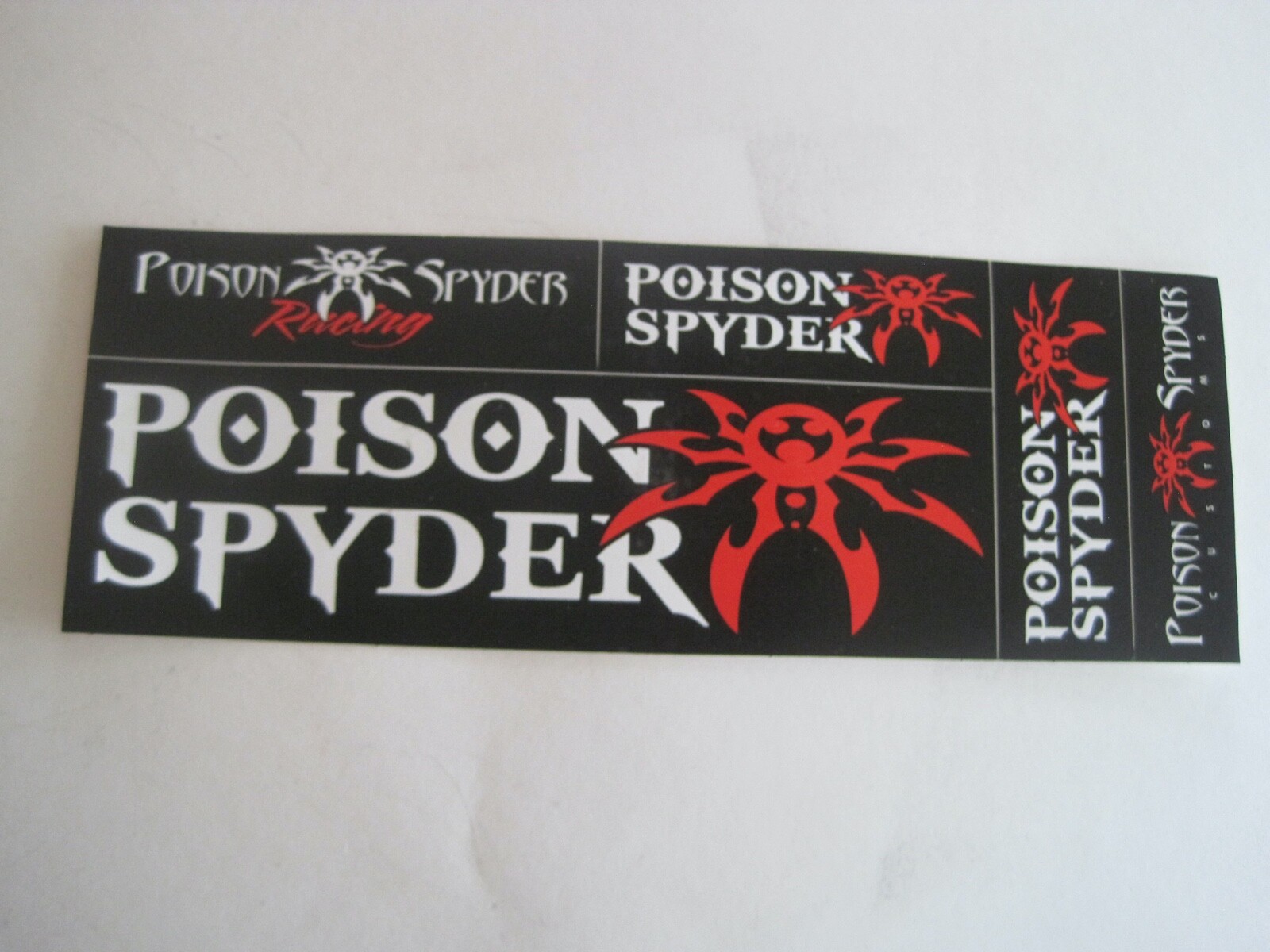 Poison Spyder Customs Decal Stickers