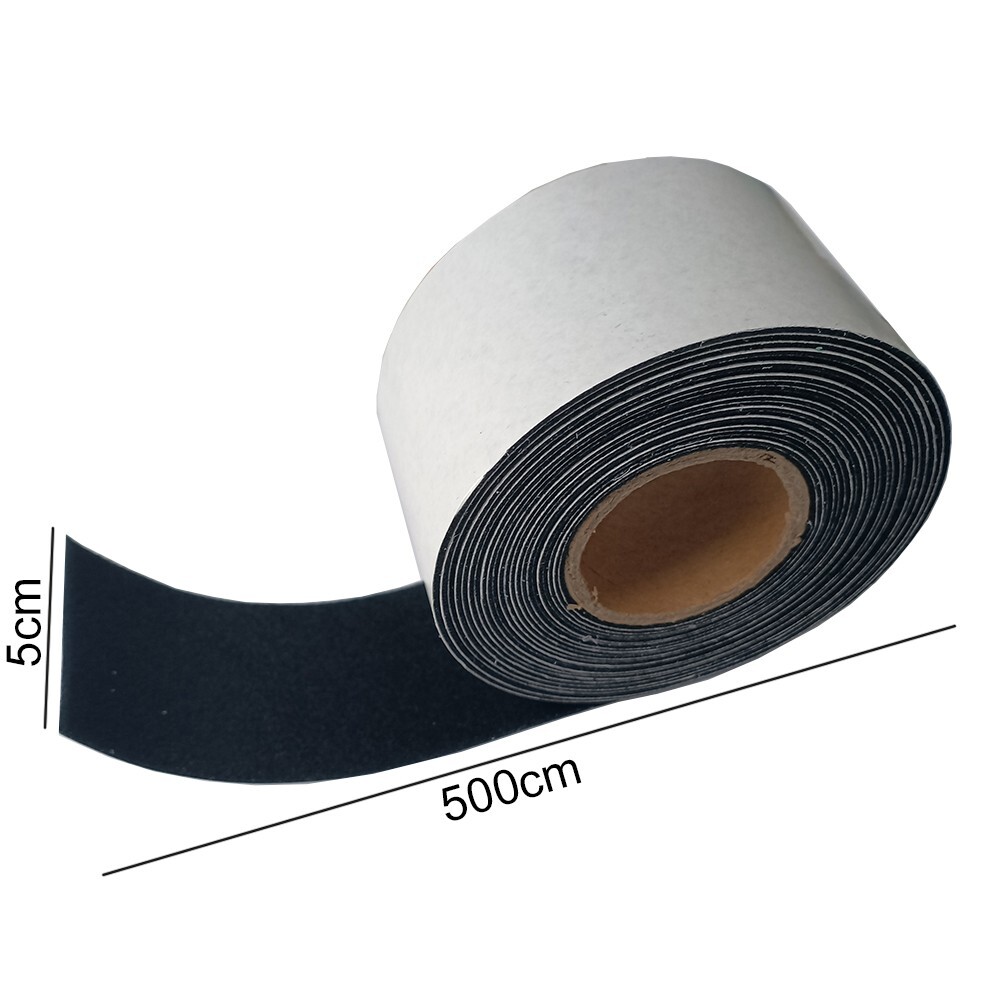 5m/roll 5cm Felt Edge Black Cloth Squeegee Spare Felt for Car Wrapping Scraper