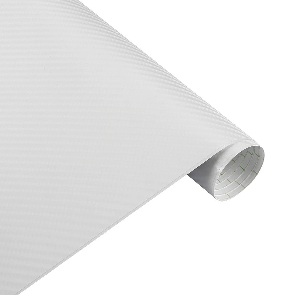 152x200cm 4D Carbon Fiber Car Wrapping Film DIY Hood Roof Sticker Accessories