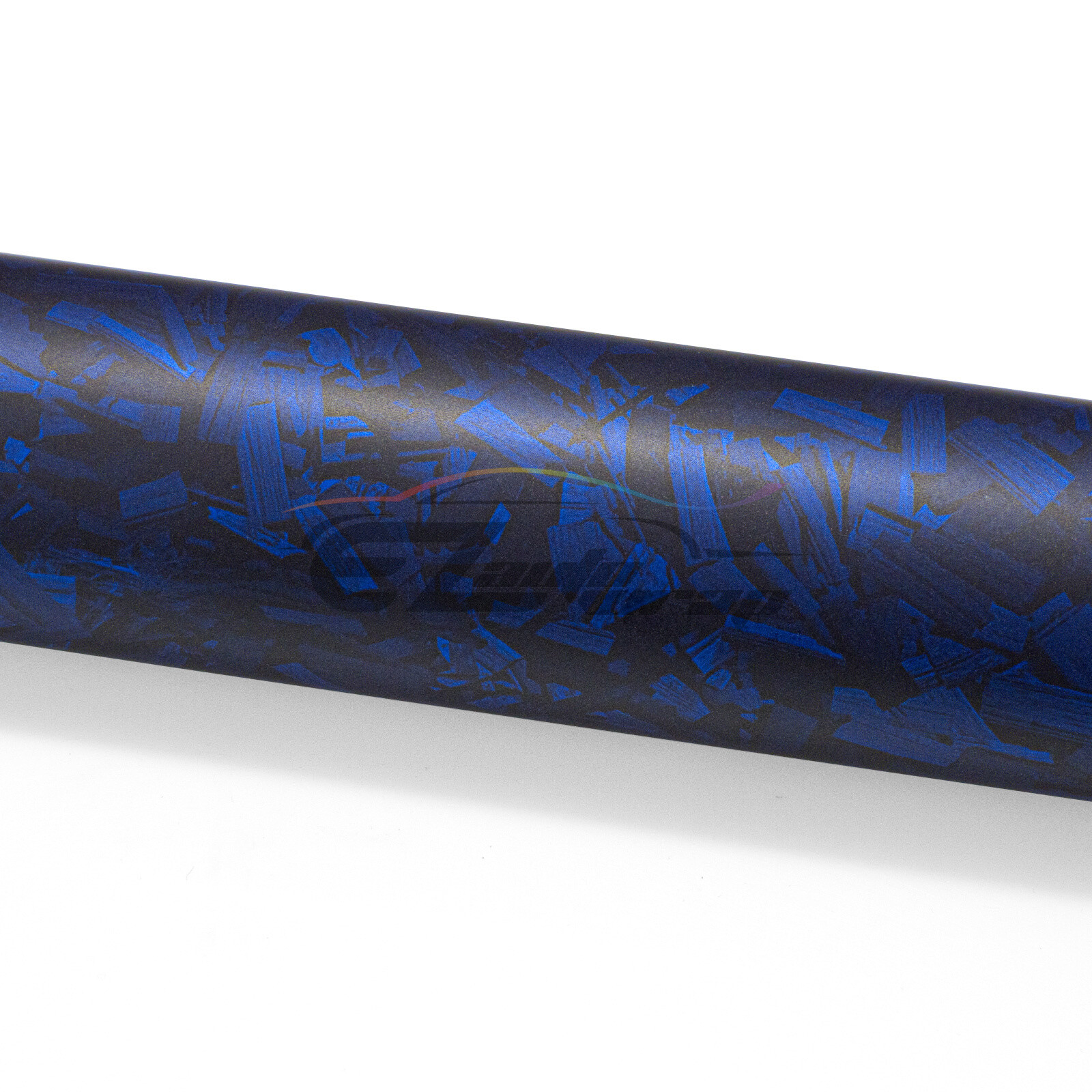 ESSMO PET Marble Forged Matte Carbon Fiber Royal Blue Car Vehicle Vinyl Wrap