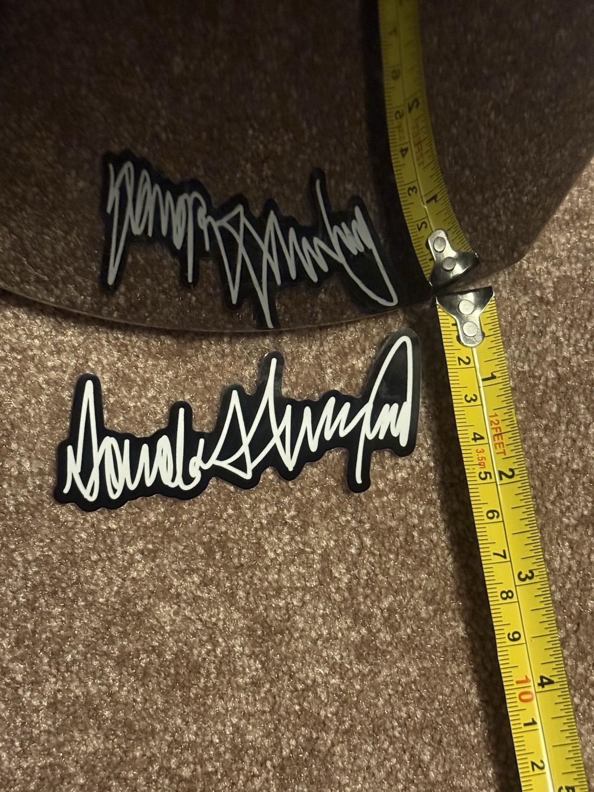 President Donald J. Trump Signature Vinyl Decal Sticker Autograph 4” USA