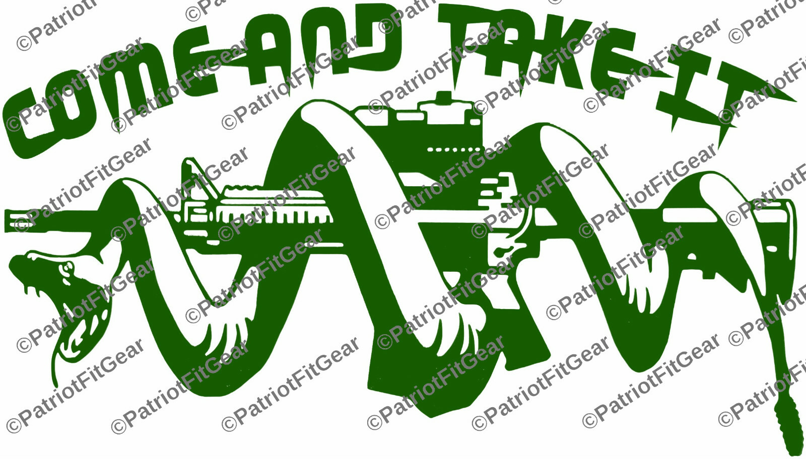 Molon Labe,Come And Take It,8″x4.5″,Second Amendment,2A,Snake Coiled,Vinyl Decal