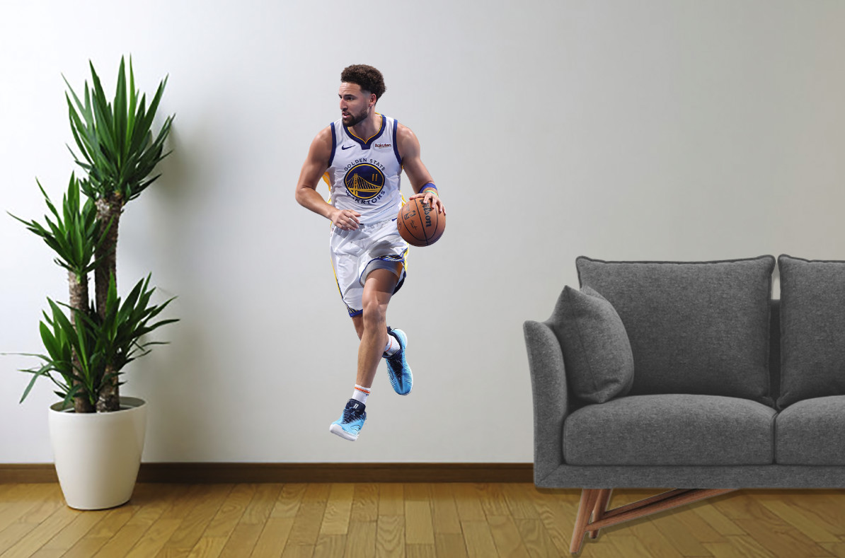 Klay Thompson Vinyl Wall Sticker Warriors Basketball Decal Reusable Room Decor