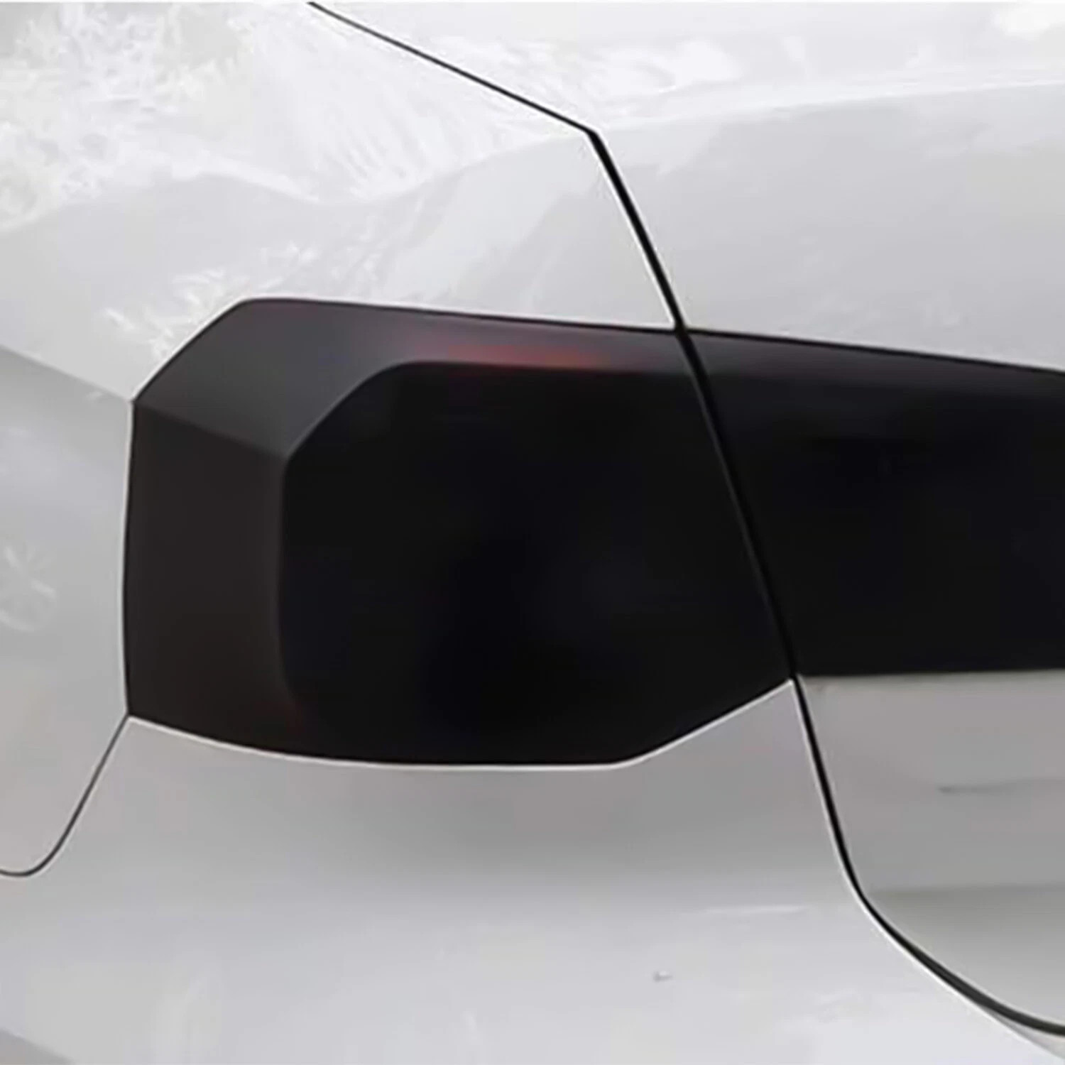 Universal Multiple sizes Dark & Matte & Light black Car Light Vinyl Tint Film