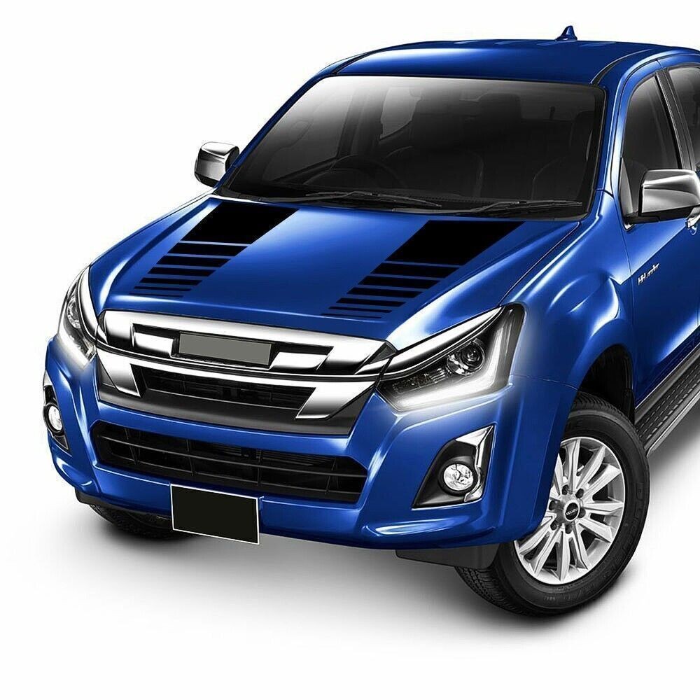 Racing Hood Stripes Decal Vinyl Stickers for Car SUV Truck Universal Fit