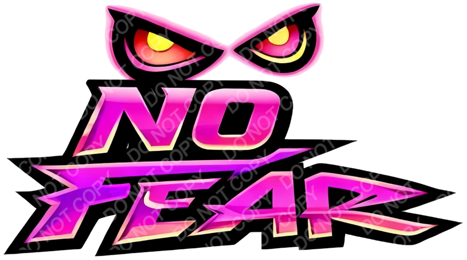 No Fear Motocross Vinyl Decal Graphic Dirt Bike Supercross Weatherproof Sticker