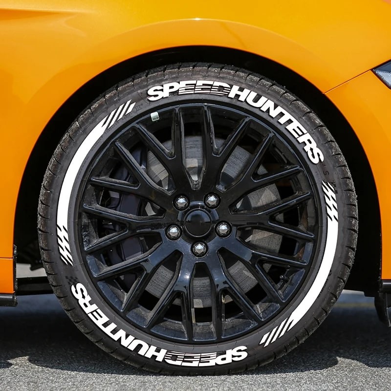 Tire Sticker Letters Car Wheel Rim Decals Self Adhesive Styling