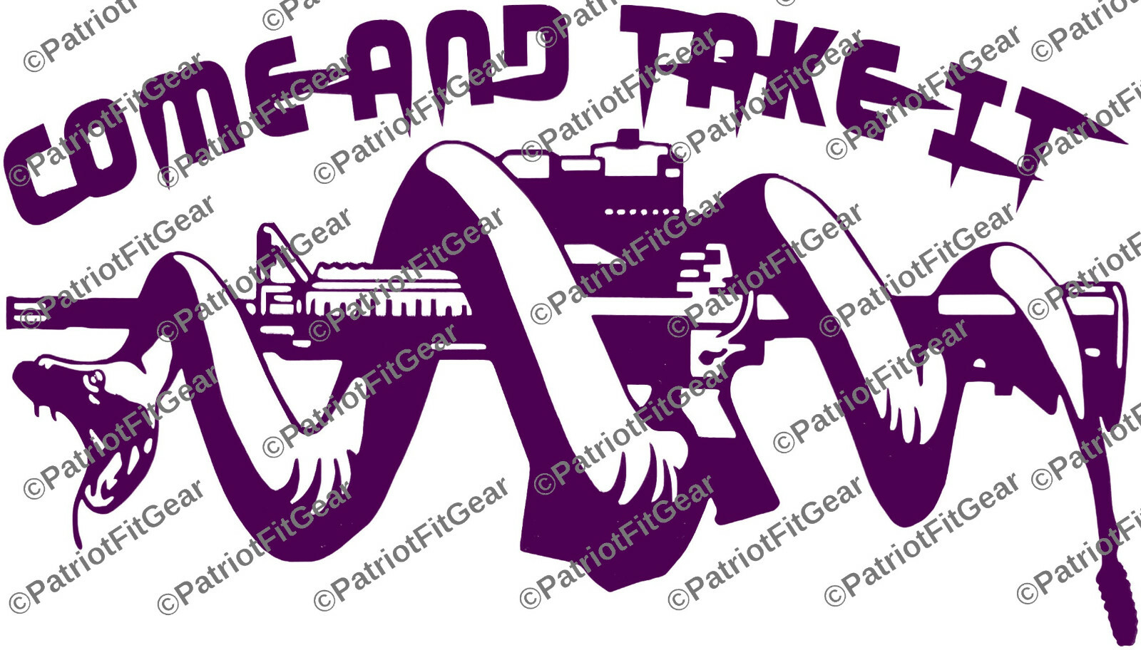 Molon Labe,Come And Take It,8″x4.5″,Second Amendment,2A,Snake Coiled,Vinyl Decal