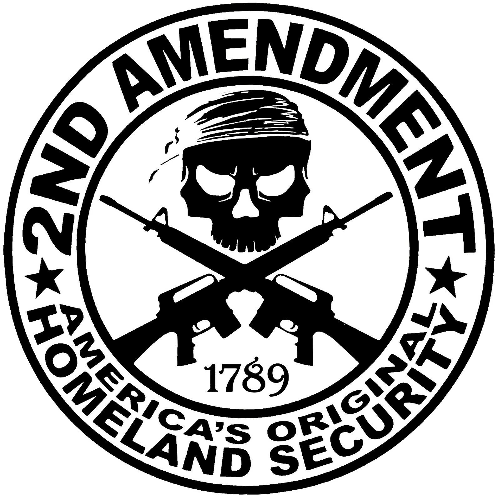 2nd Amendment Decal 2A Sticker