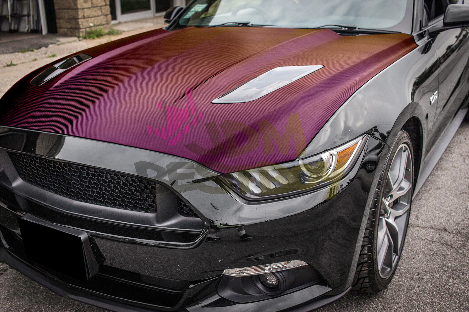 Chameleon 3D Carbon Fiber Matte Purple Gold Sticker Decal Vinyl Wrap Sheet Film