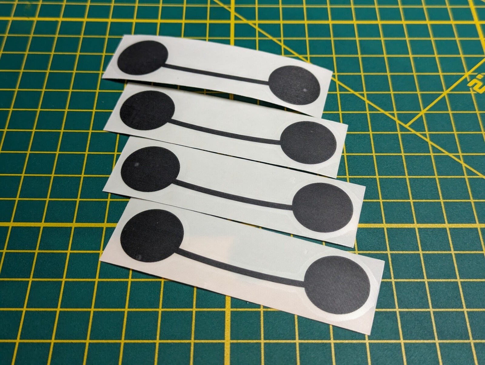 Tesla BayMax Decals for Seats- Set of 6