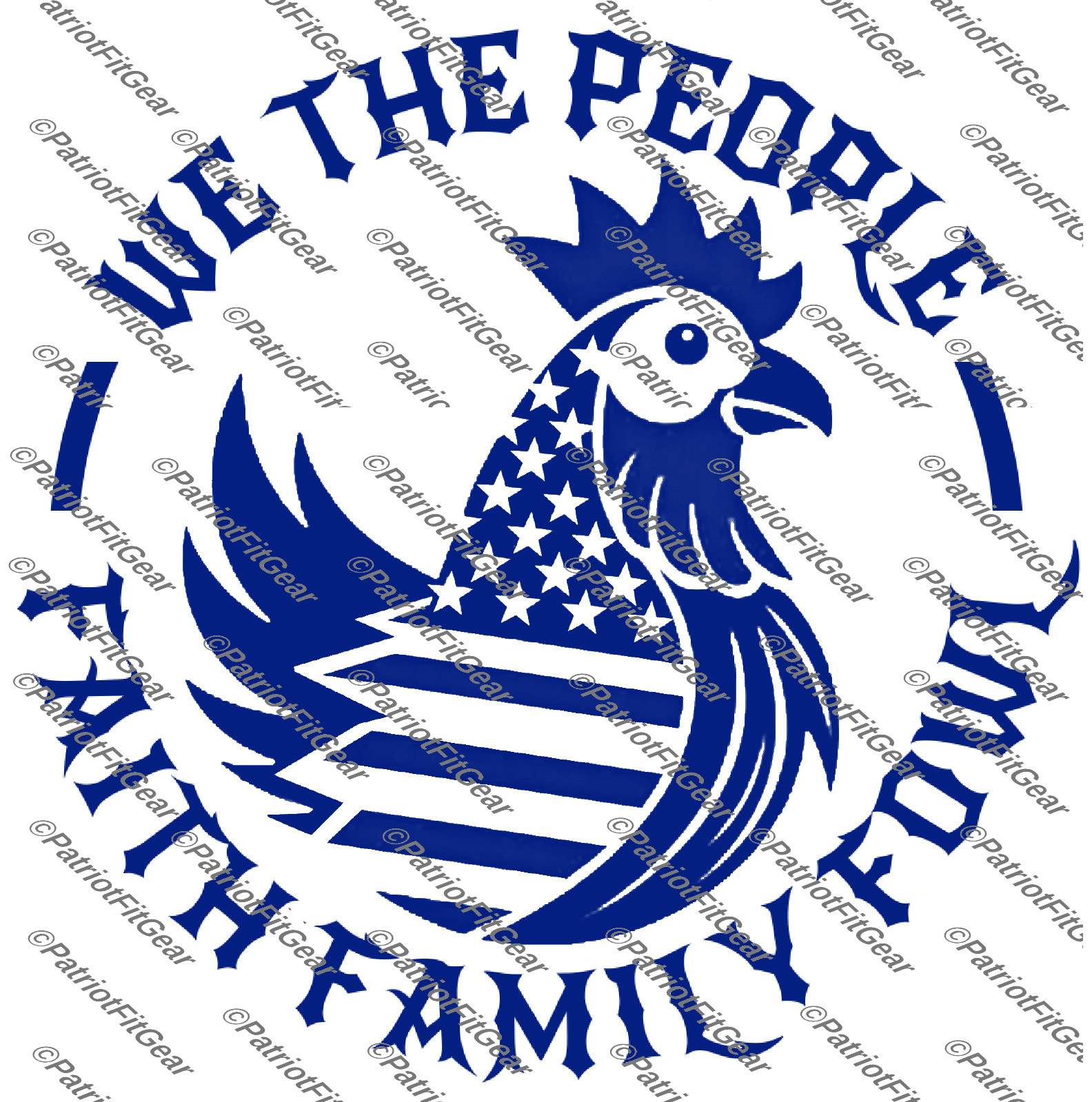 Chicken,We The People,Faith Family,Hen,Fowl,Hen,Chicks, Poultry Farm,Vinyl Decal