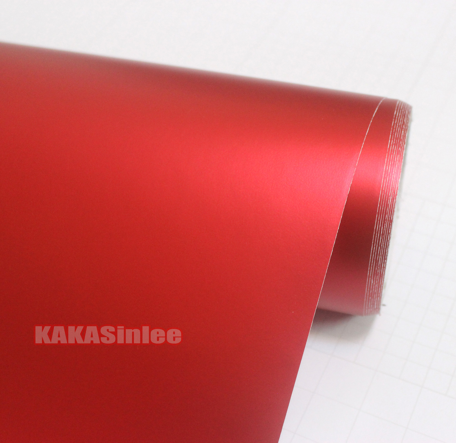 Red Brushed Satin Mirror Chrome Pearl Glossy Chameleon Car Vinyl Wrap Sticker US